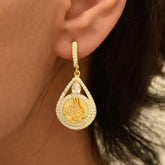 Silver Tughra Women's Earrings